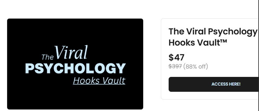 thebranding – Viral Psychology Hooks Vault (5,000+ Hooks) thebranding – Viral Psychology Hooks Vault (5,000+ Hooks)